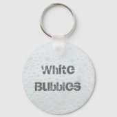 Porte-clés Bulles blanches - Modèle (Recto)