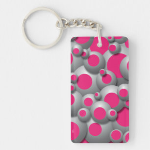 Porte-clés Bulles bouillonnantes Porte - clé rose chaud