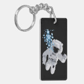 Porte-clés Bulles dans l'espace - l'espace bouillonne PORTE - (Devant gauche)