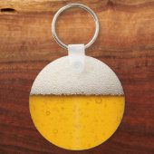 Porte-clés Bulles de bière - Gros plan (Recto)