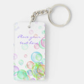 Porte-clés Bulles de savon (Dos)