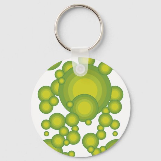 Porte-clés Bulles vertes (Recto)