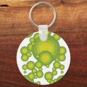 Porte-clés Bulles vertes (Recto)