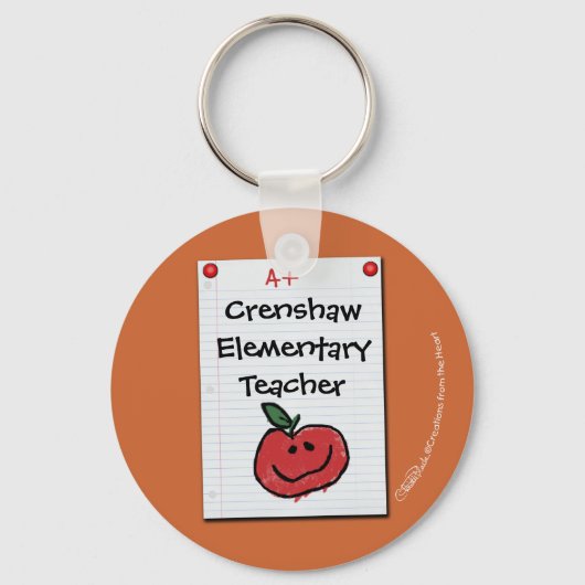 Porte-clés Bulletin d'information Note à l'intention des ense (Recto)