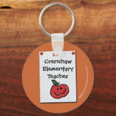 Porte-clés Bulletin d'information Note à l'intention des ense (Recto)