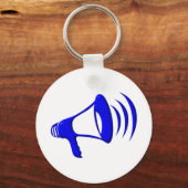 Porte-clés Bullhorn - Ajoutez vos propres mots (Recto)