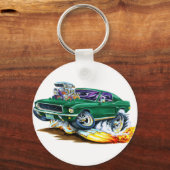 Porte-clés Bullitt Mustang avec Big Engine (Recto)