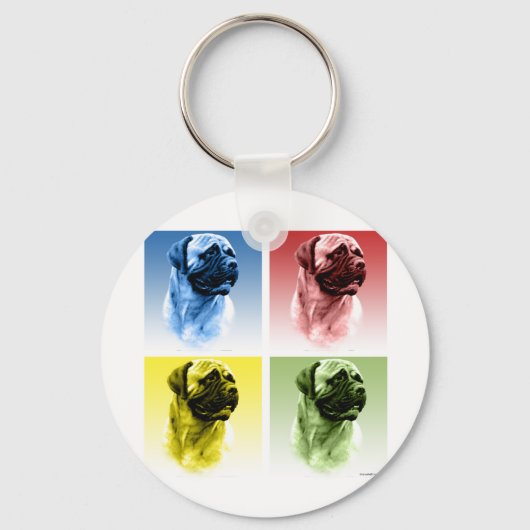 Porte-clés Bullmastiff (Recto)