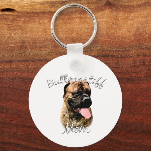 Porte-clés Bullmastiff Maman 2 (Verso)
