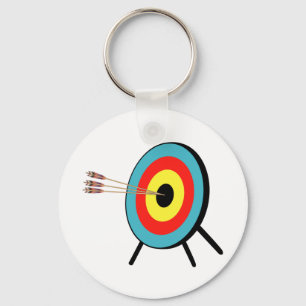 Porte-clés Bullseye à trois flèches
