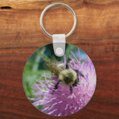 Porte-clés Bumble Bee on Thistle Porte - clé (Recto)