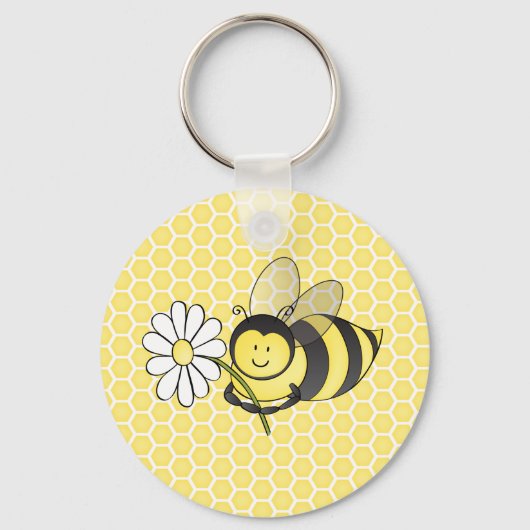 Porte-clés Bumble Bee with Daisy (Recto)
