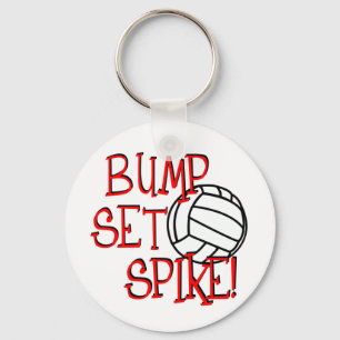 Porte-clés Bump, Set, Spike ! Volleyball