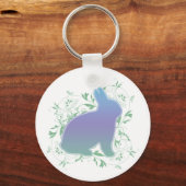 Porte-clés Bunny Arc-en-Ciel Pastel (Recto)