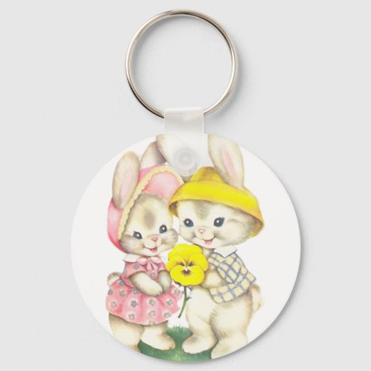 Porte-clés Bunny Girl+Boy (Recto)