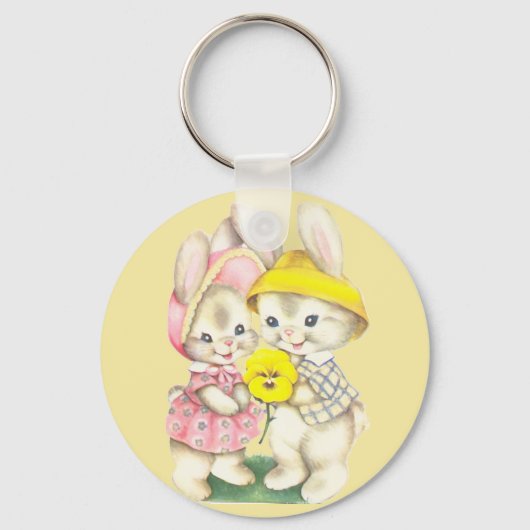 Porte-clés Bunny Girl+Boy (Recto)