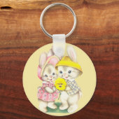 Porte-clés Bunny Girl+Boy (Recto)