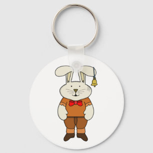 Porte-clés Bunny with a bell in his ear
