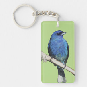 Porte-clés Bunting Indigo