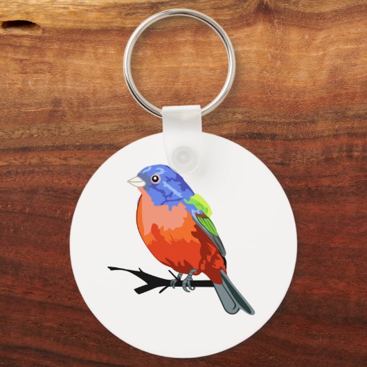 Porte-clés Bunting peint (Recto)