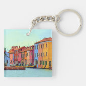 Porte-clés BURANO - Lagon vénitien Venise - Burano (Dos)