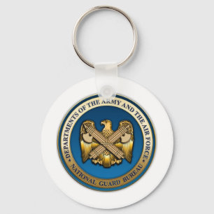 Porte-clés Bureau de la Garde nationale américaine