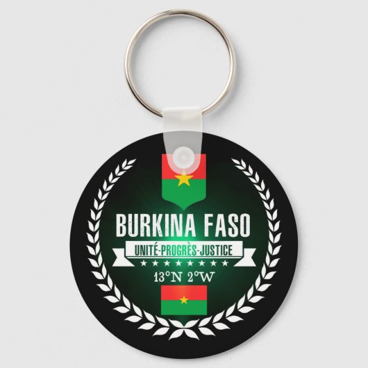 Porte-clés Burkina Faso (Recto)