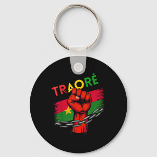 Porte-clés Burkina Faso Ibrahim Traoré Chemise Thomas Sankara