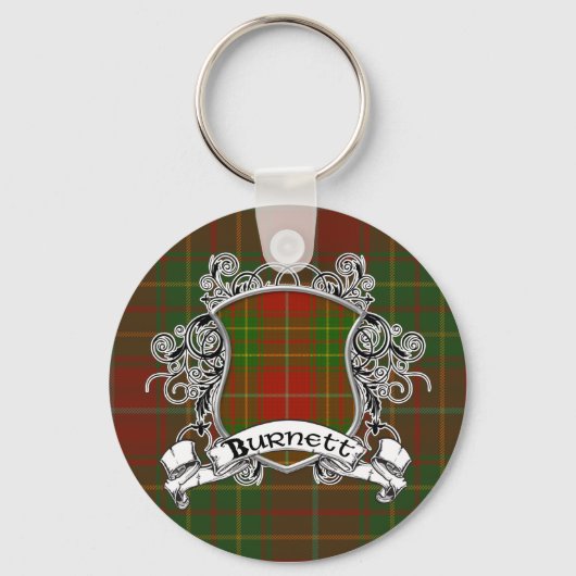 Porte-clés Burnett Tartan Shield (Recto)