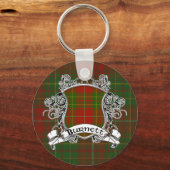 Porte-clés Burnett Tartan Shield (Recto)