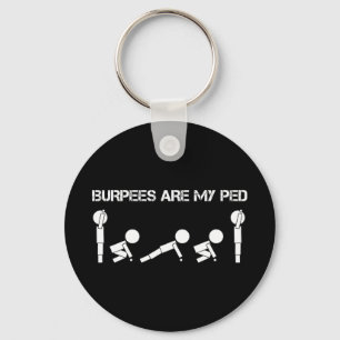 Porte-clés Burpees sont mon PED