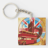 Porte-clés Bus Anglais Double Decker (Devant)