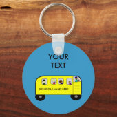 Porte-clés BUS SCOLAIRE - porte - clé (Recto)