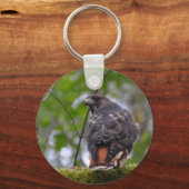 Porte-clés Buse à queue rouge (Recto)