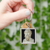 Porte-clés Buste de Socrates (main)