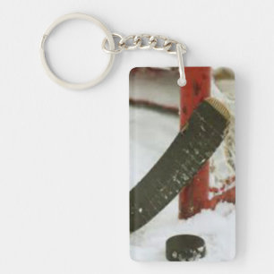 Porte-clés but de hockey net
