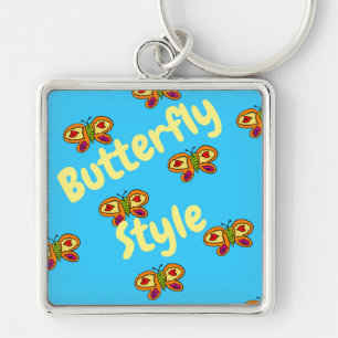 Porte-clés butterfly style key chain