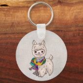 Porte-clés Button de Winterlama (Recto)
