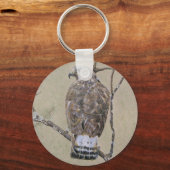 Porte-clés Buzzard à pattes rousses (Recto)