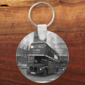 Porte-clés BW Black & White London Bus & Big Ben (Recto)
