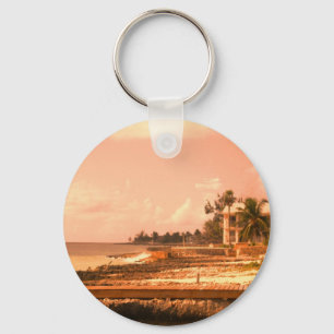 Porte-clés By The Ocean (Peach Tone)