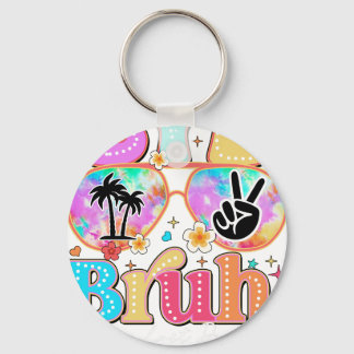 Porte-clés bye bruh happy last day