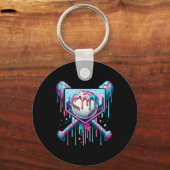 Porte-clés Bysebyll Drip Graphique Crème Glacée Drip Bysebyll (Recto)
