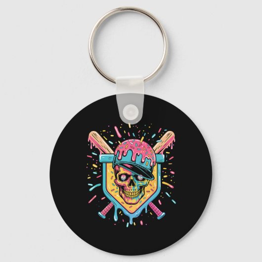Porte-clés Bysebyll Home Plate Drip Glace (Recto)
