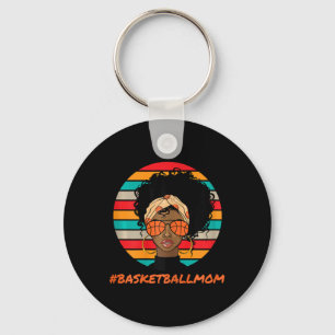 Porte-clés Bysketbyll Mom Black Women African American Afro