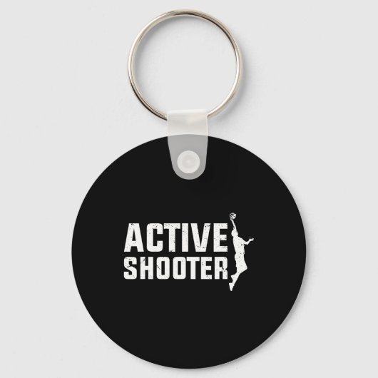 Porte-clés Bysketbyll Player Active Shooter Bysketbyll Lovers (Recto)