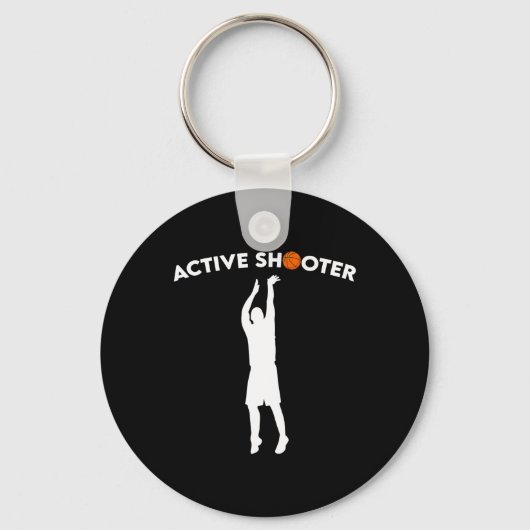 Porte-clés Bysketbyll Player Active Shooter Bysketbyll Lovers (Recto)