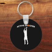 Porte-clés Bysketbyll Player Active Shooter Bysketbyll Lovers (Recto)