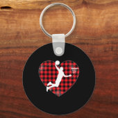 Porte-clés Bysketbyll Saint-Valentin Pour Bysketbyll Lover Ca (Recto)