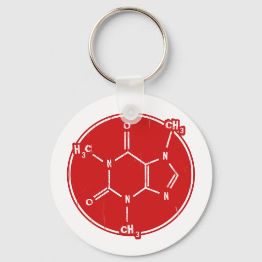 Porte-clés C-C-Caffeine (Recto)